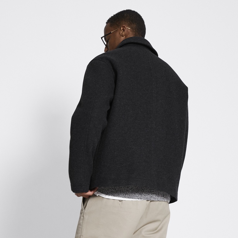 Jacket "Cigge" Black melange